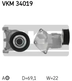 VKM 34019 SKF